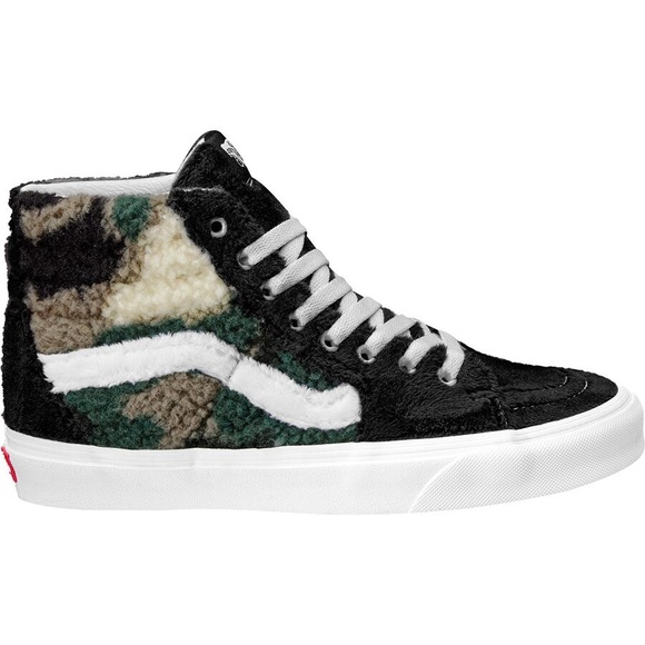 Vans SK8-Hi Sherpa in Camo - Picture 3 of 9